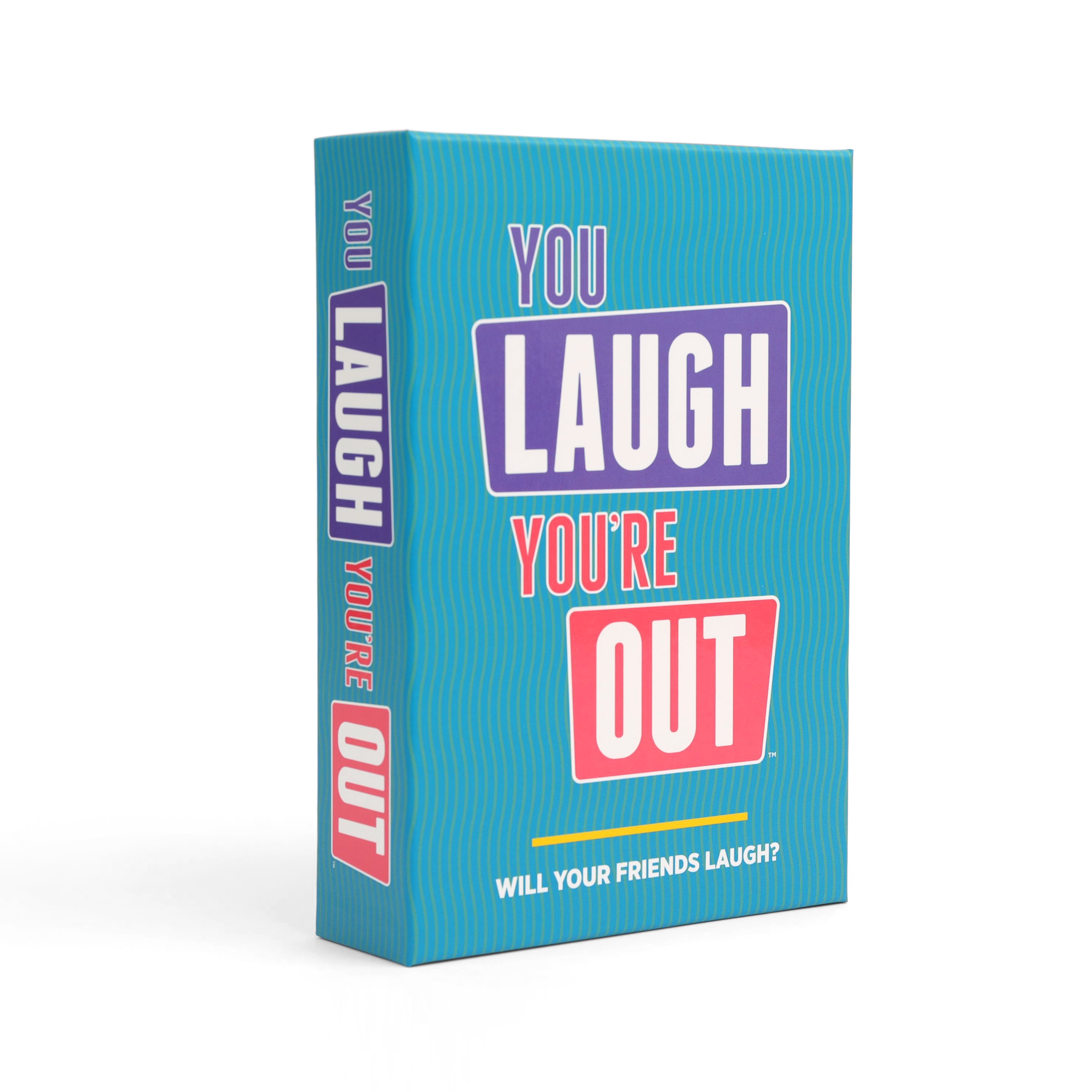 You Laugh You'Re Out by  [Try Not to Laugh Family Card Game for Adults, Kids & Teens | Game Nights & Parties Ages 14 and Up]
