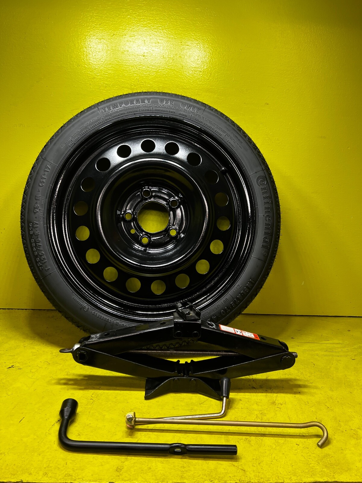 SPARE TIRE 17" with JACK KIT FITS:2021 2022 2023 2024 MAZDA CX5, CX-5