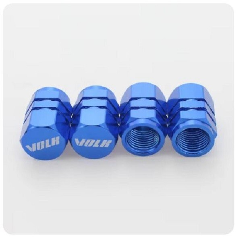 4PCS SSR Aluminum Car Wheel Tire Valve Caps Rim Stem Dustproof Covers 3 Colors