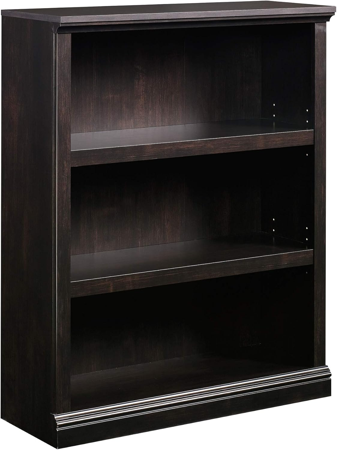 3 Tier Book Shelf Wooden Bookcase Multipurpose Bookshelf for Home Office, Living Room, in Estate Black | Multipurpose, Bookshelf, for Home Office, Living Room