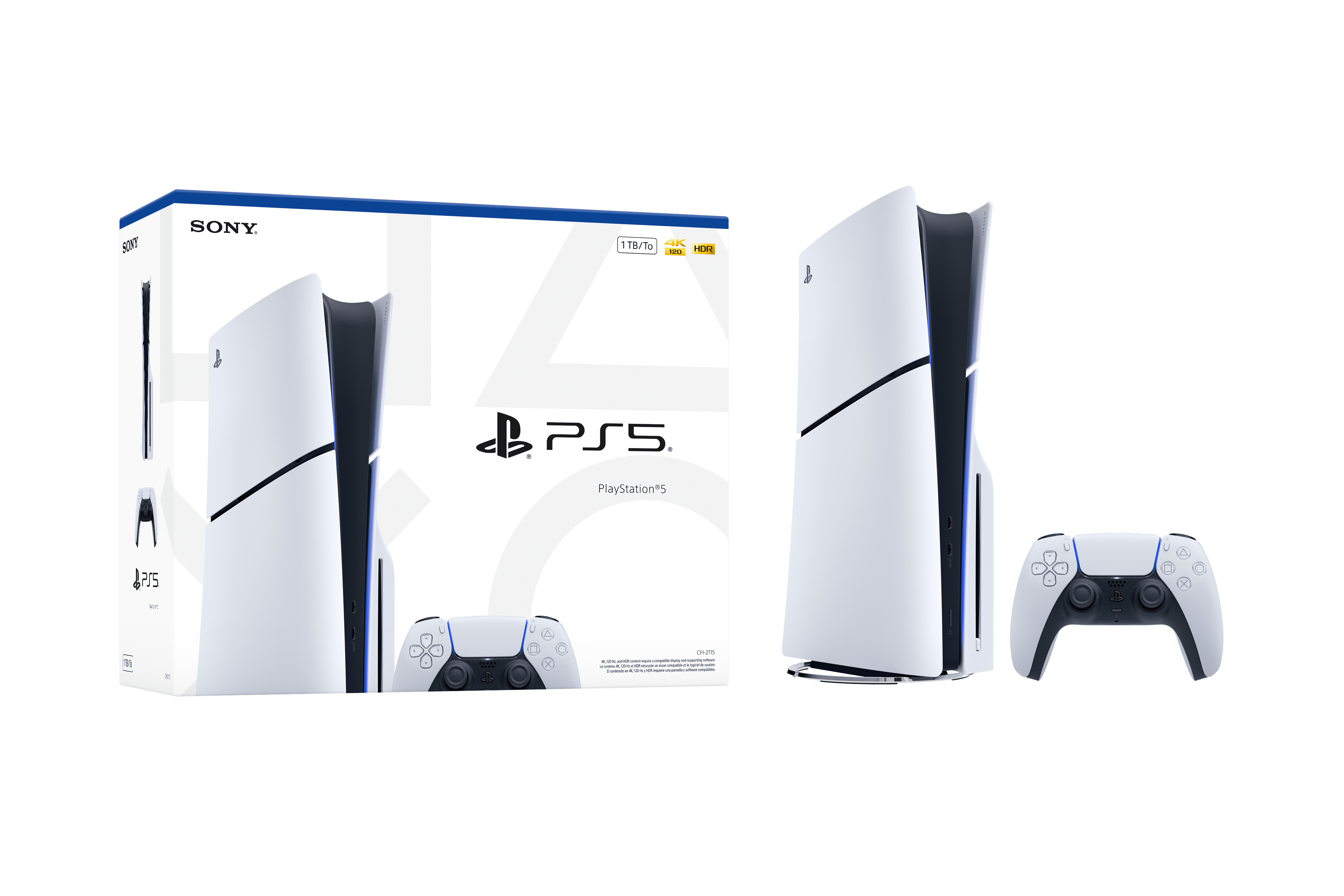 5 Disc Console Slim -1TB