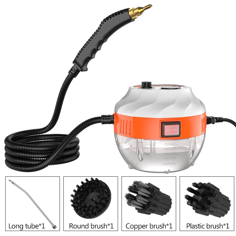 110V Handheld High Temperature Steam Cleaner Household Appliance Kitchen Hood Car Cleaning Machine Acidproof Sterilization