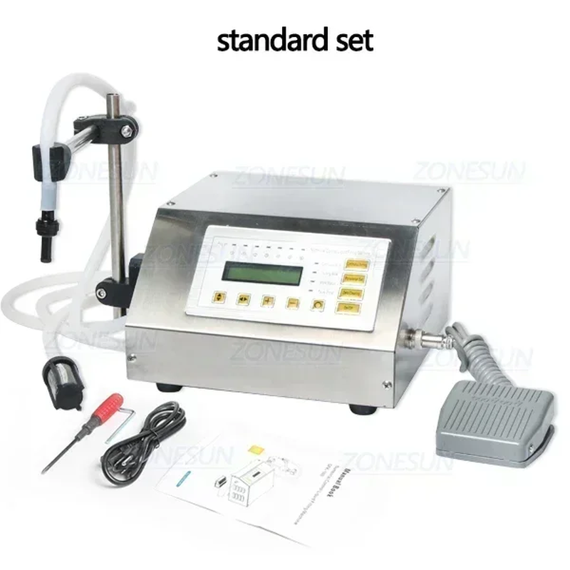 Digital Control Liquid Filling Machine 5-3500 Ml GFK160 Drink Cosmetics Beverage Perfume Juice Milk Small Bottle Filler