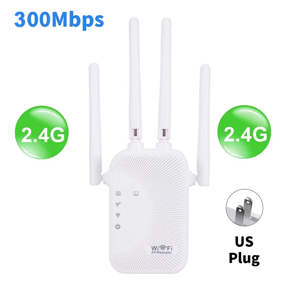 1200Mbps Wifi Repeater 2.4G 5G Amplifier Home Office Network Range Extender Wifi Signal Booster Wireless Wi-Fi Router